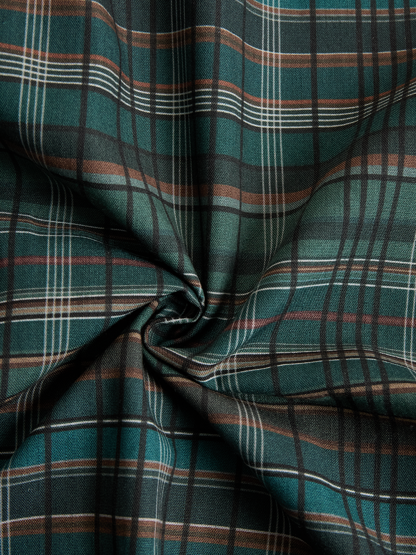 Vestido Maxi de Cuadros Verde